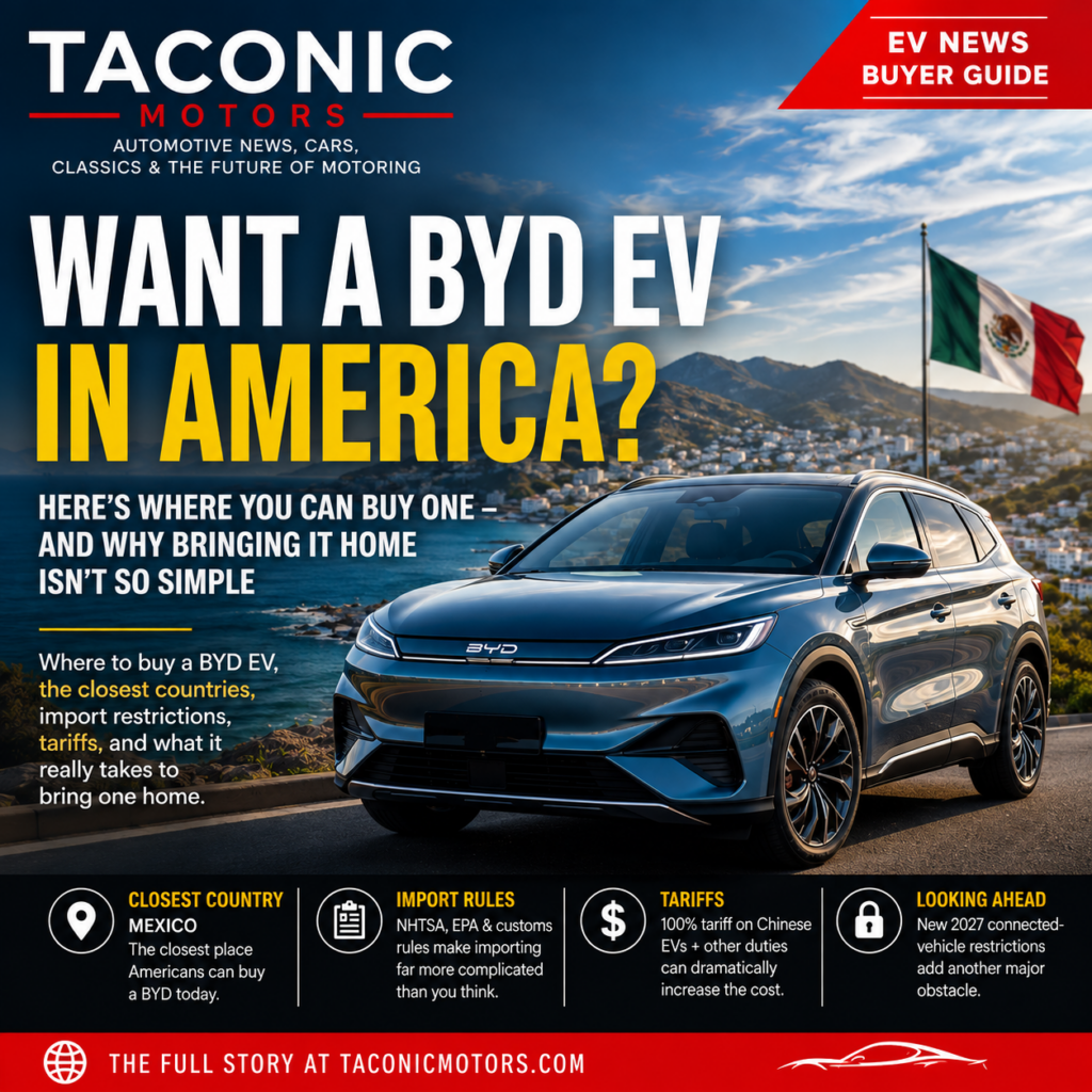 Can You Buy a BYD EV in the USA? Mexico, Import Rules & Tariffs Explained